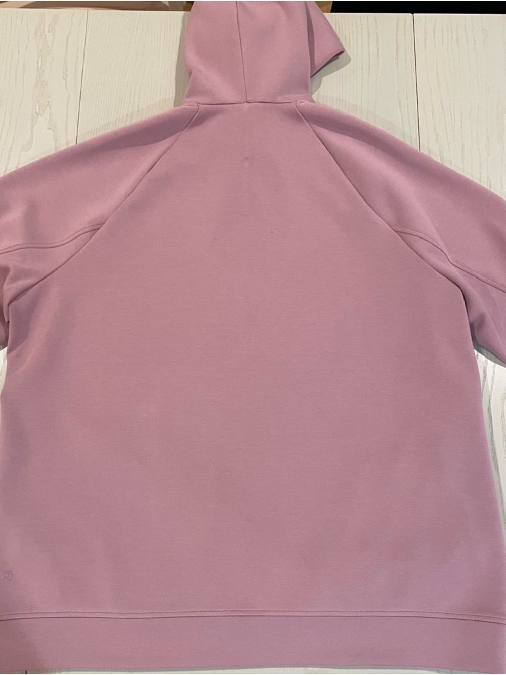 Lululemon Smooth Spacer Classic-Fit Pullover Hoodie M3FDVS (Rose Mauve) - XXL - Picture 8 of 10